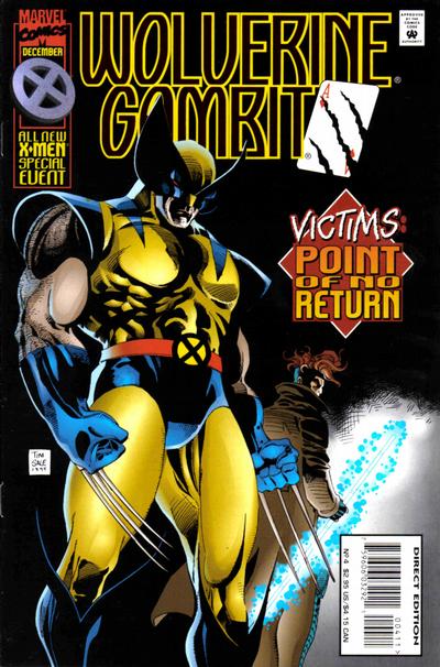 Wolverine / Gambit: Victims 1995 #4 - back issue - $3.25