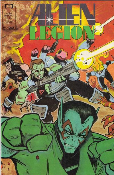 Alien Legion 1987 #3 - back issue - $3.00