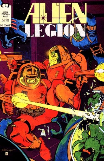 Alien Legion 1987 #4 - back issue - $3.75