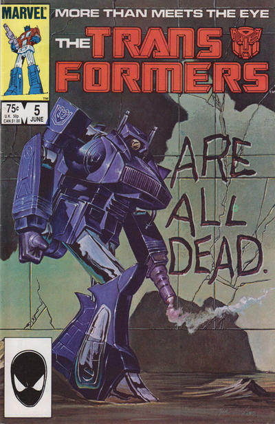 The Transformers 1984 #5 Direct ed. - 4.5 - $6.75