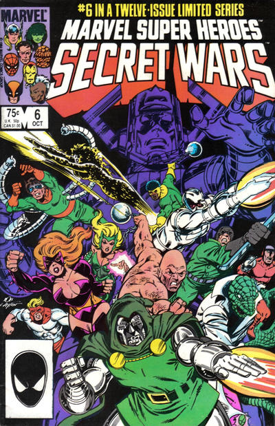 Marvel Super-Heroes Secret Wars 1984 #6 Direct ed. - 8.0 - $6.00