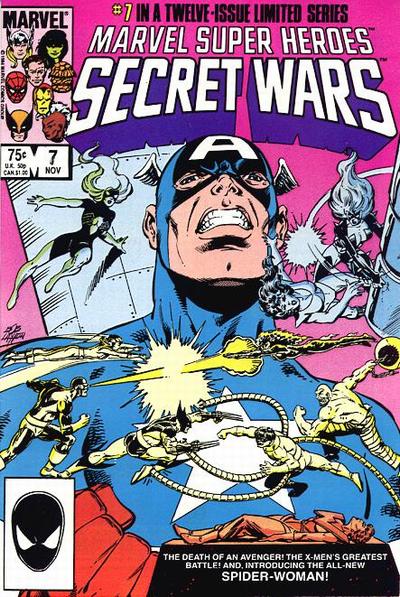 Marvel Super-Heroes Secret Wars 1984 #7 Direct ed. - 7.5 - $22.00