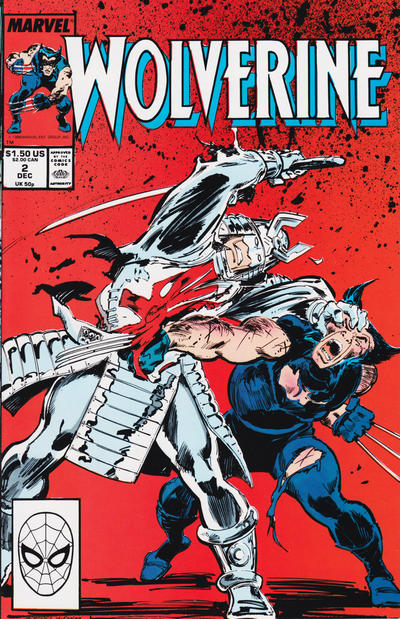Wolverine 1988 #2 Direct ed. - 8.5 - $23.00
