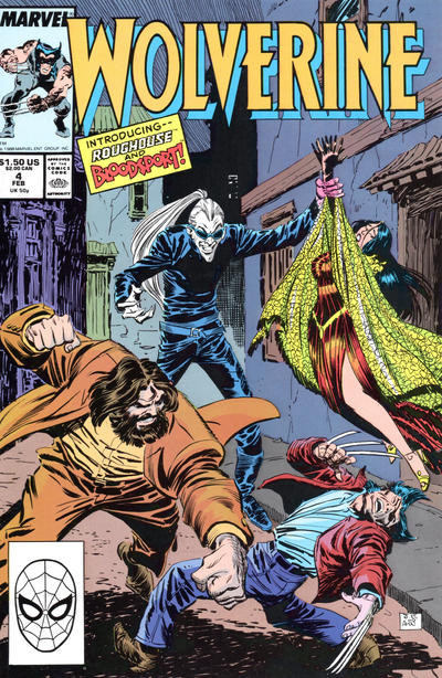Wolverine 1988 #4 Direct ed. - 6.0 - $6.00