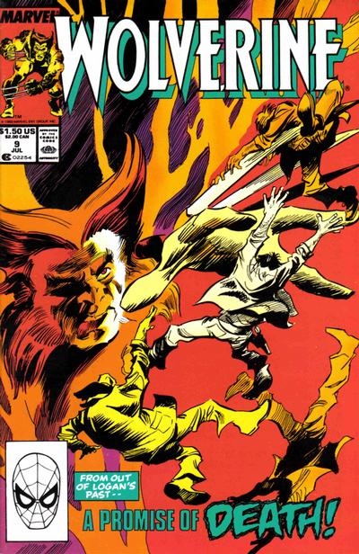 Wolverine 1988 #9 Direct ed. - 8.5 - $9.00