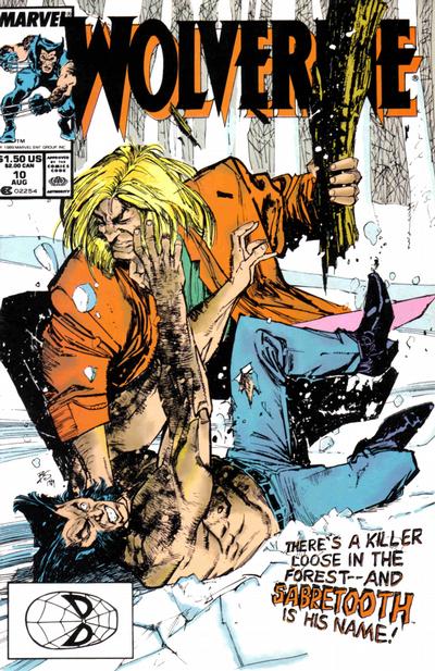 Wolverine 1988 #10 Direct ed. - 9.0 - $44.00