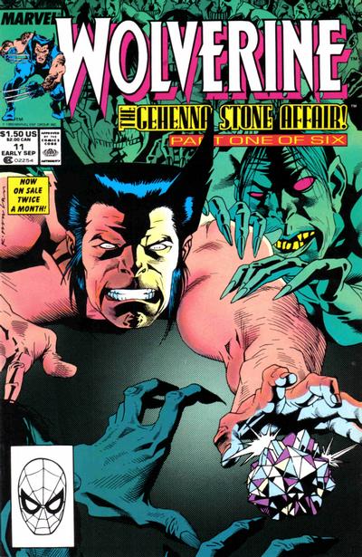 Wolverine 1988 #11 Direct ed. - 8.0 - $6.00