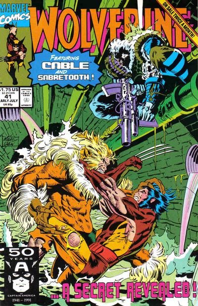 Wolverine 1988 #41 Direct ed. - 8.5 - $13.50