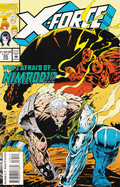 X-Force 1991 #35 Direct Edition - back issue - $3.00