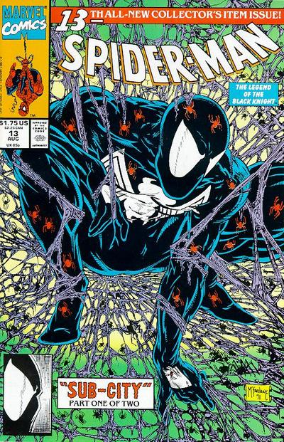 Spider-Man 1990 #13 Direct ed. - back issue - $13.99