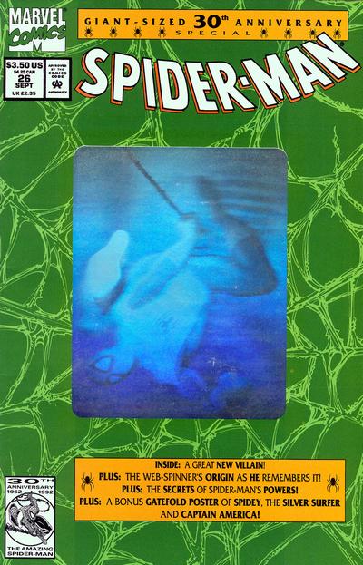 Spider-Man 1990 #26 Direct ed. - 8.0 - $4.00