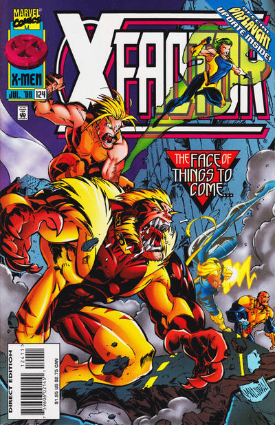 X-Factor 1986 #124 Direct Edition - back issue - $4.25
