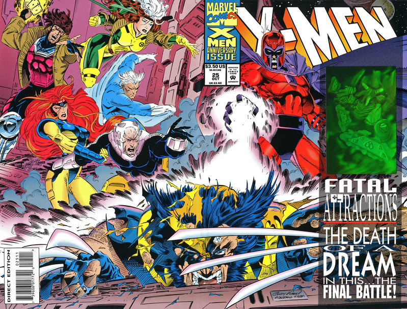 X-Men 1991 #25 Direct Edition - 5.0 - $8.00