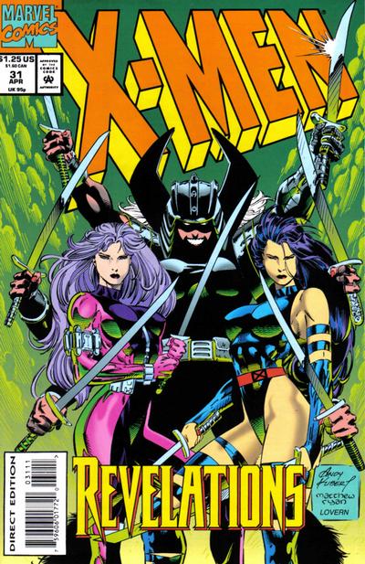 X-Men 1991 #31 Direct Edition - back issue - $5.00
