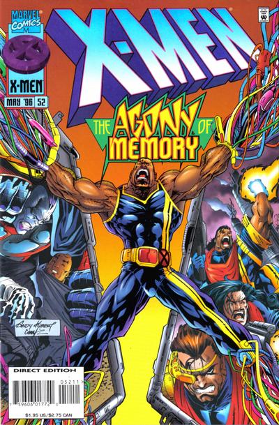 X-Men 1991 #52 Direct Edition - back issue - $4.50