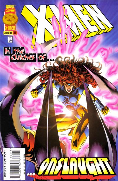 X-Men 1991 #53 Direct Edition - back issue - $4.50