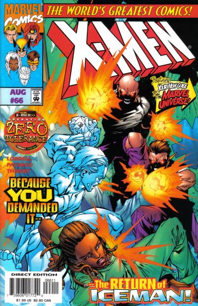 X-Men 1991 #66 Direct Edition - back issue - $4.00