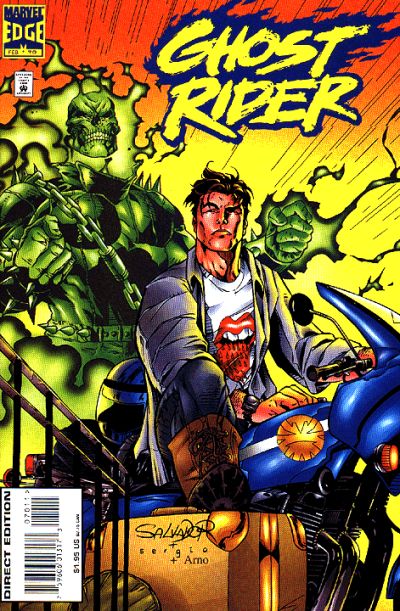 Ghost Rider 1990 #70 Direct Edition - back issue - $3.75