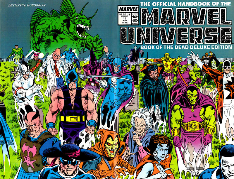 The Official Handbook of the Marvel Universe Deluxe Edition 1985 #17 - 5.0 - $2.50
