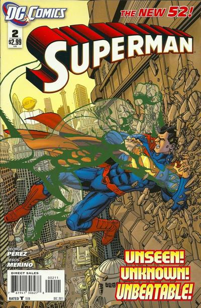 Superman 2011 #2 Direct Sales - back issue - $1.50