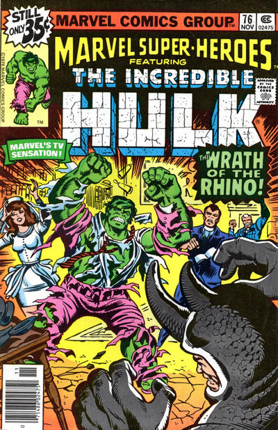 Marvel Super-Heroes 1967 #76 Regular Edition - back issue - $2.00
