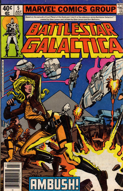 Battlestar Galactica 1979 #5 Newsstand ed. - 7.5 - $9.00