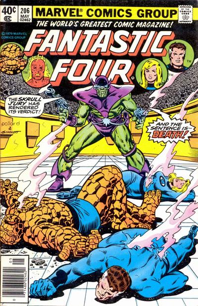 Fantastic Four 1961 #206 Newsstand ed. - 3.5 - $3.50