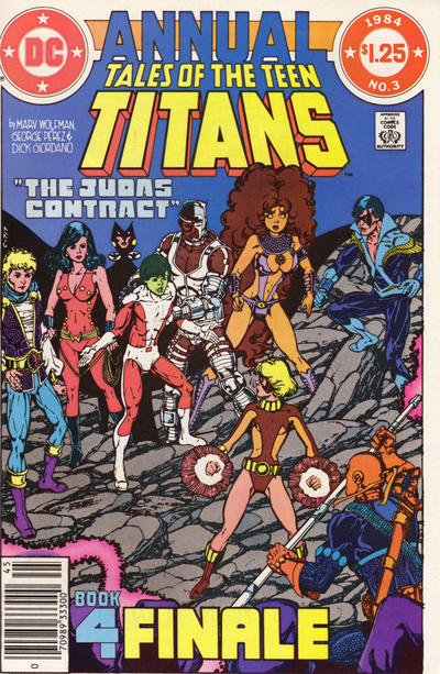 Tales of the Teen Titans Annual 1984 #3 Newsstand ed. - back issue - $3.25