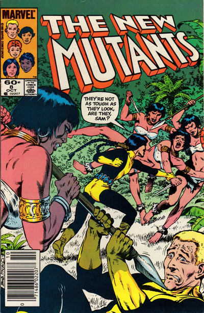 The New Mutants 1983 #8 Newsstand ed. - 4.5 - $3.25