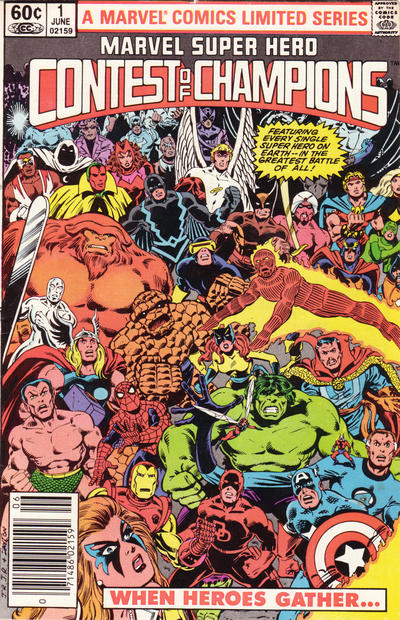 Marvel Super Hero Contest of Champions 1982 #1 Newsstand ed. - 1.0 - $2.00