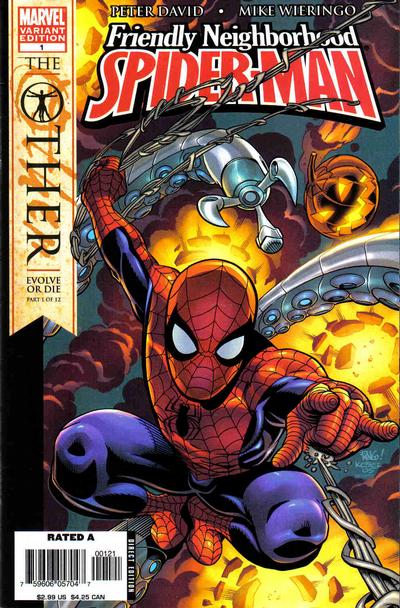 Friendly Neighborhood Spider-Man 2005 #1 Variant Edition - Second Printing - Mike Wieringo Cover - 5.5 - $5.50
