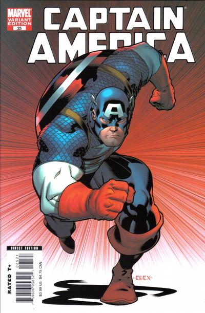 Captain America 2005 #25 Variant Cover - 5.0 - $3.50