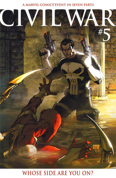 Civil War 2006 #5 Retailer Incentive Color Cover - 9.0 - $8.00