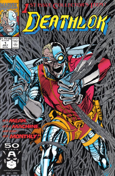 Deathlok 1991 #1 Direct ed. - 8.0 - $6.00