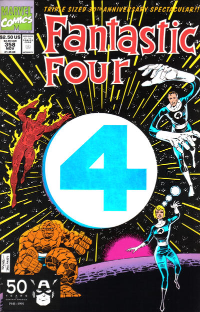 Fantastic Four 1961 #358 Direct ed. - 6.0 - $6.00