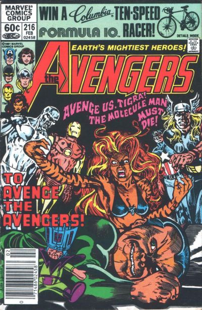 The Avengers 1963 #216 Newsstand ed. - 4.0 - $4.00
