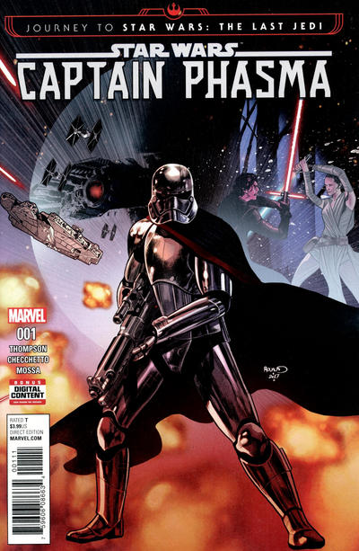 Journey to Star Wars: The Last Jedi - Captain Phasma 2017 #1 - back issue - $3.00