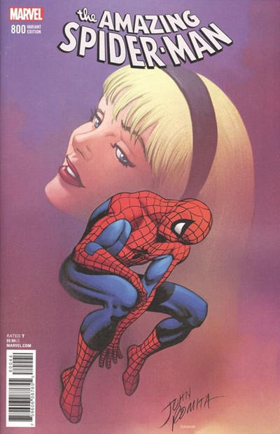 Amazing Spider-Man 2015 #800 Variant Edition - John Romita Cover - back issue - $10.00