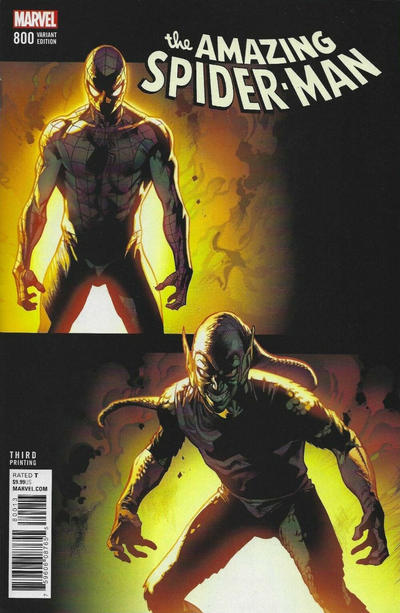 Amazing Spider-Man 2015 #800 Variant Edition - Third Printing - Stuart Immonen Cover - back issue - $12.00
