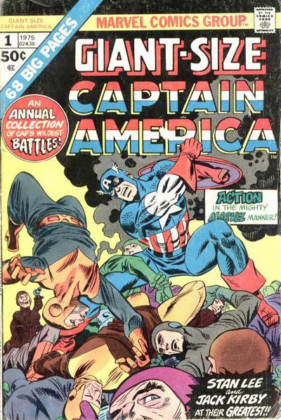 Giant-Size Captain America 1975 #1 - 6.0 - $15.00