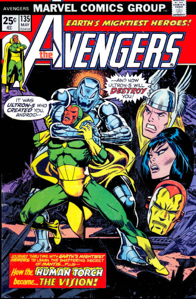The Avengers 1963 #135 - 2.5 - $5.00