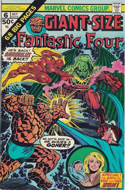 Giant-Size Fantastic Four 1974 #6 - 5.0 - $10.00
