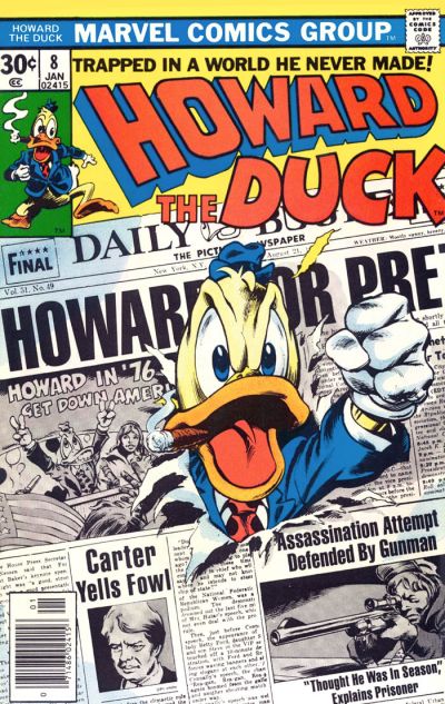 Howard the Duck 1976 #8 Regular Edition - 3.5 - $2.50