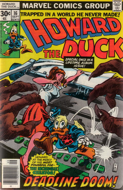 Howard the Duck 1976 #16 30¢ - back issue - $3.00