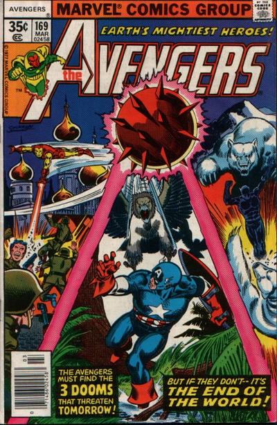 The Avengers 1963 #169 - 5.0 - $5.00