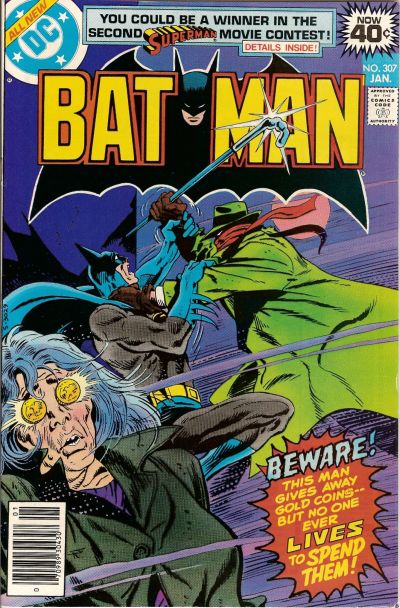 Batman 1940 #307 - 5.5 - $8.25