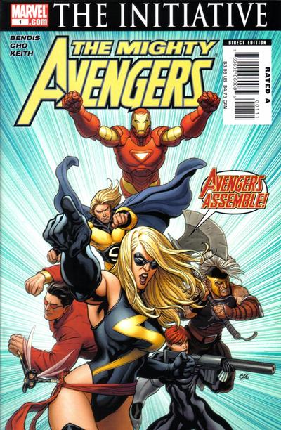 The Mighty Avengers 2007 #1 - 8.5 - $4.25