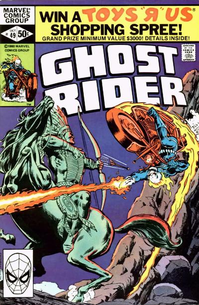 Ghost Rider 1973 #49 Direct ed. - back issue - $7.50