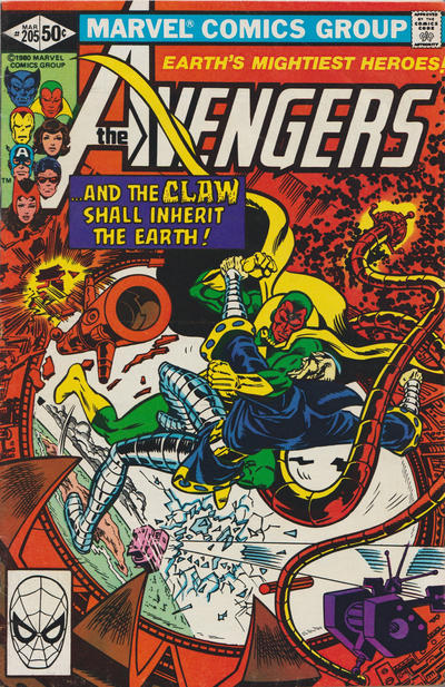 The Avengers 1963 #205 Direct ed. - 6.0 - $4.00