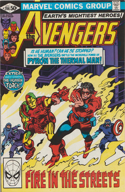 The Avengers 1963 #206 Direct ed. - 4.0 - $3.00